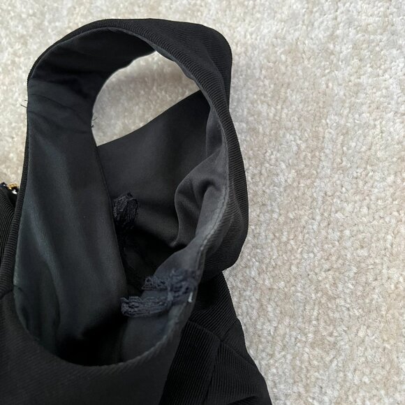 Vintage Roberta Black Sleeveless Maxi Dress 11/12 - Picture 9 of 13